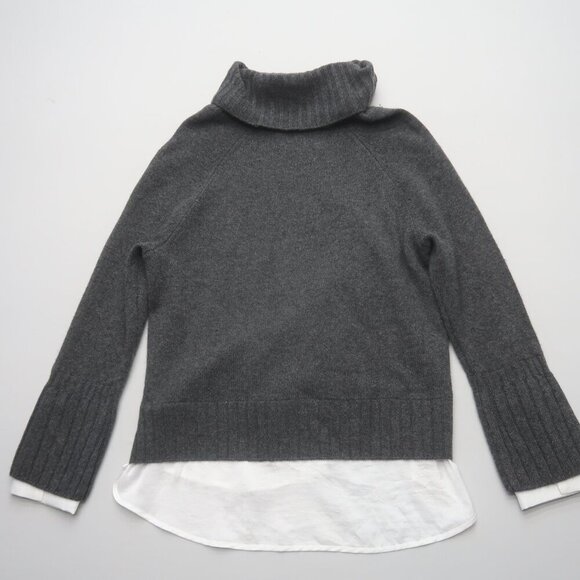 Brochu Walker The Jolie Fringe Layered Looker Sweater Size Medium - Picture 5 of 11